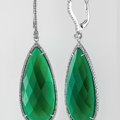 Diamond_and_Green_Quartz_Earring_1
