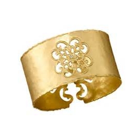 Thin_Gold_Hammered_Bohemian_Cuff_with_Diamond_1